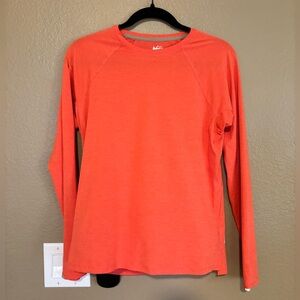 Orange Long Sleeve REI Athletic Top women’s small